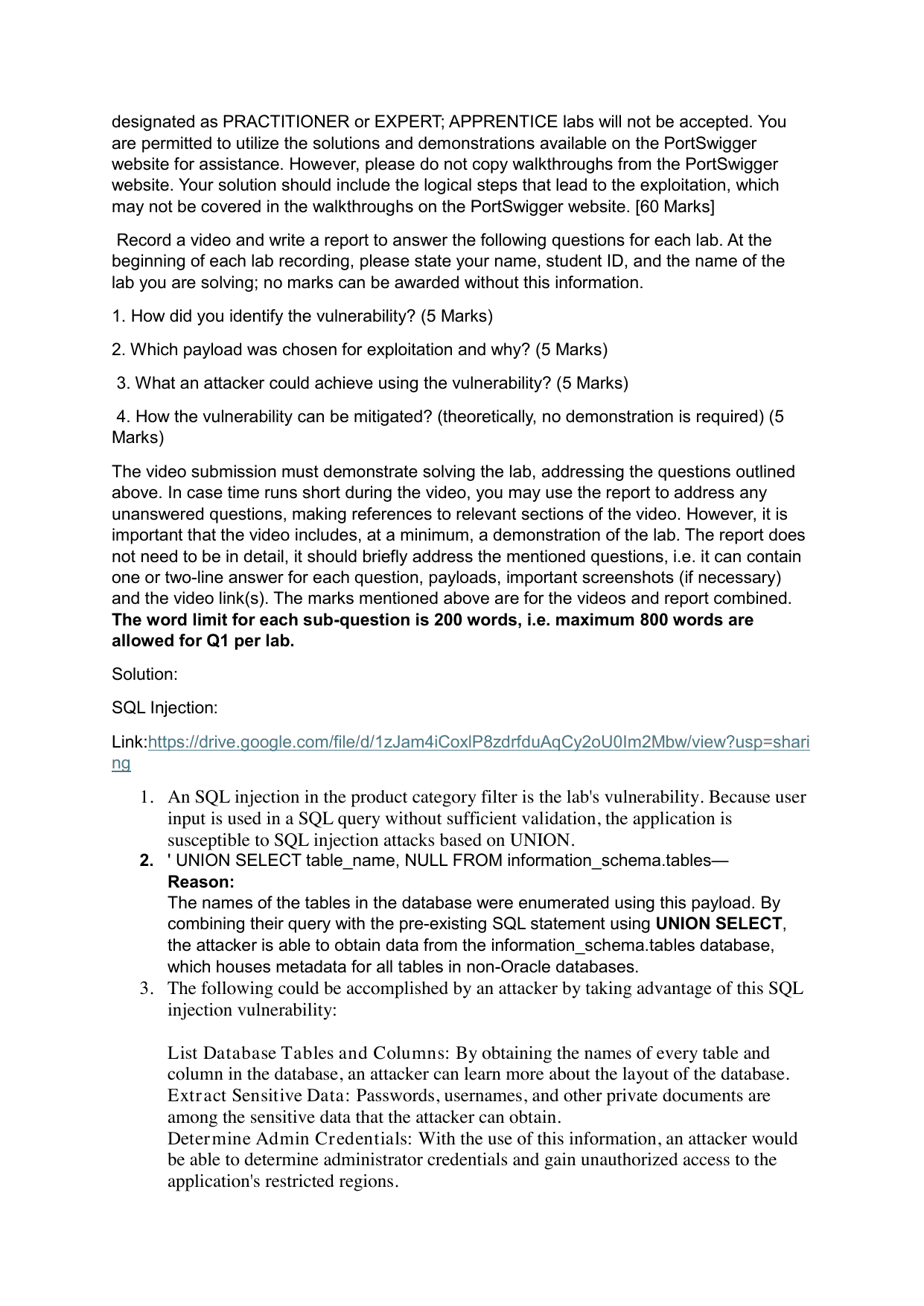 OWASP Web Security Labs